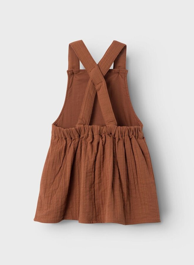 Loose strap dress - Carob Brown