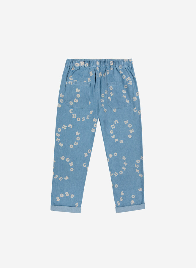 Bobo Choses Circle all over denim pants