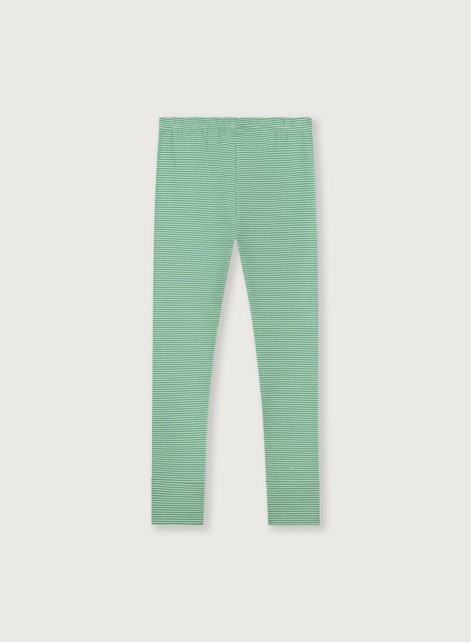 Leggings GOTS Bright Green - Cream