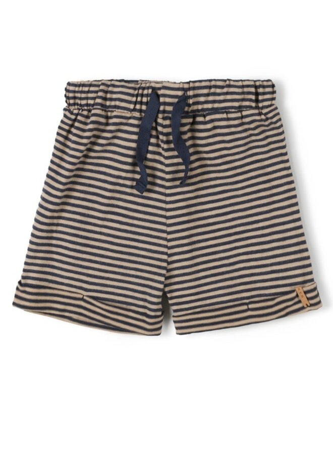 Lace Short Night Stripe