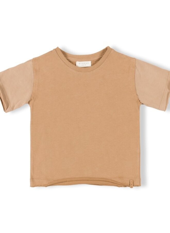 Seam Tshirt Caramel