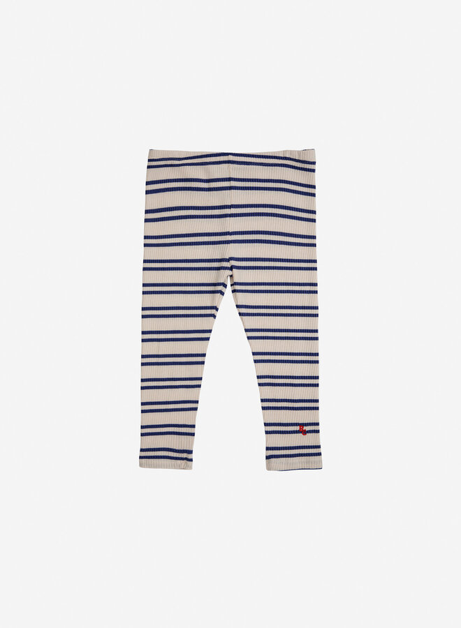 Baby Blue Stripes leggings