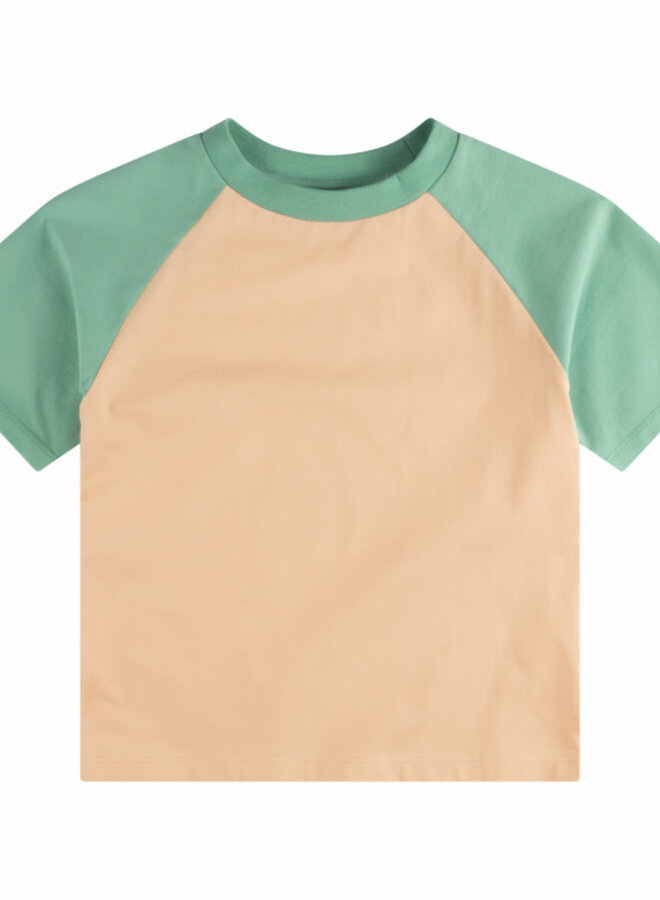 Raglan T-Shirt Turquoise Flush