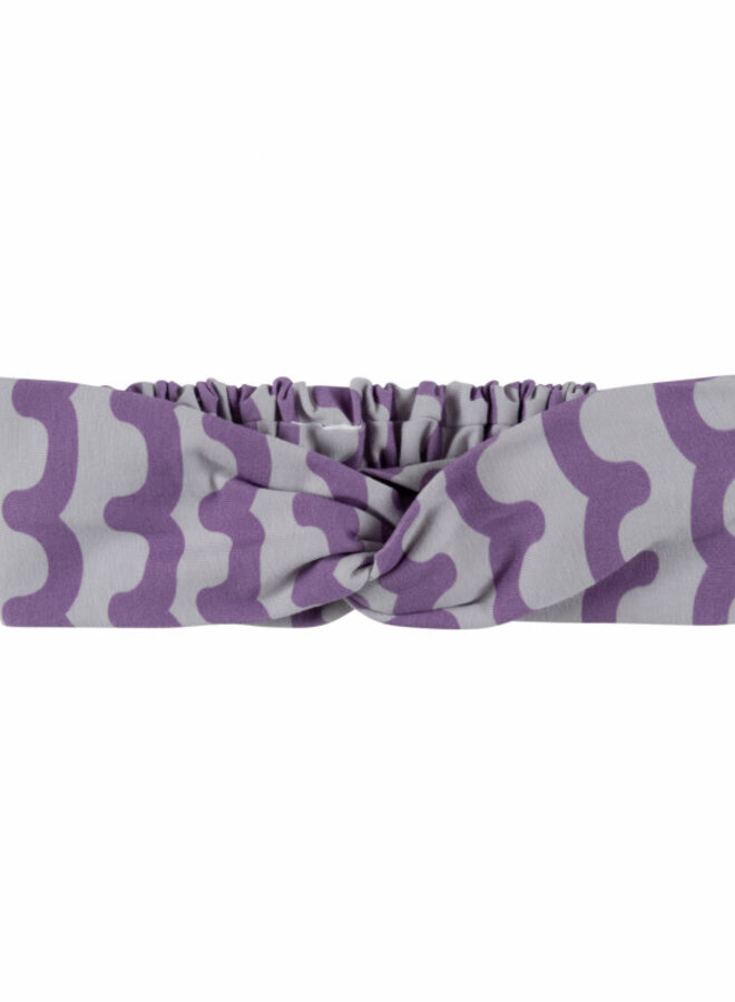 Twisted Headband Violet Waves