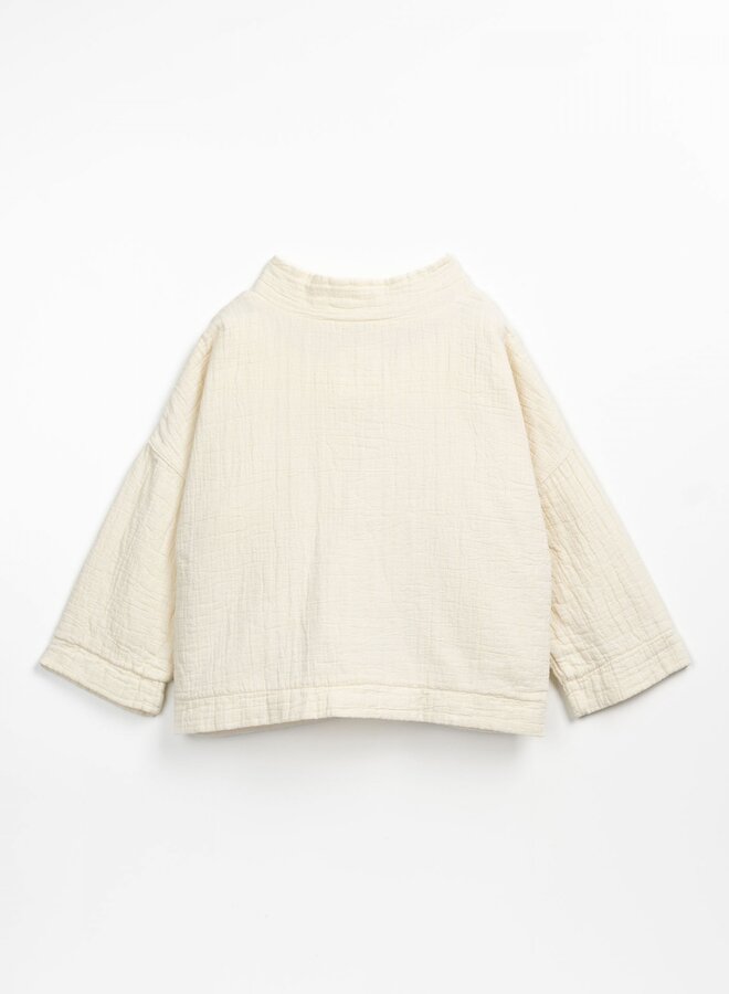 Woven kids Cardigan - Fiber