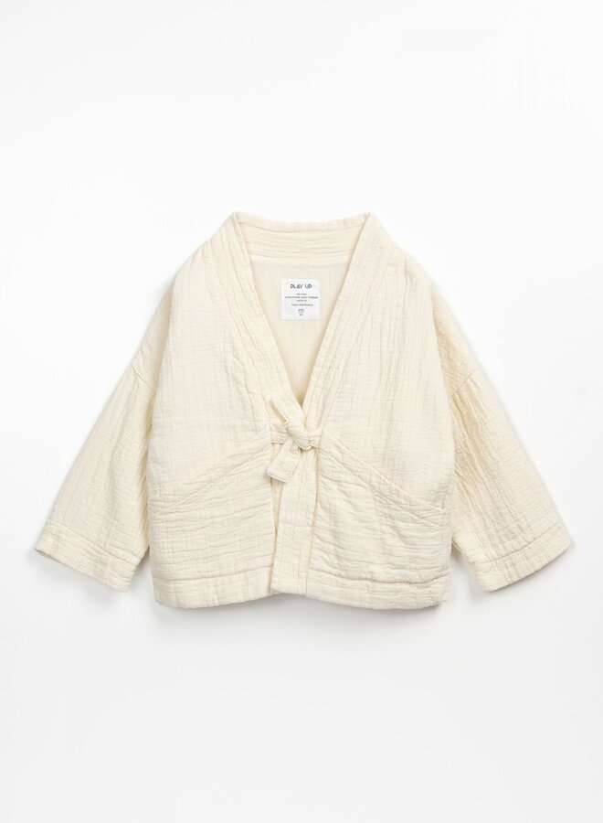 Woven kids Cardigan - Fiber