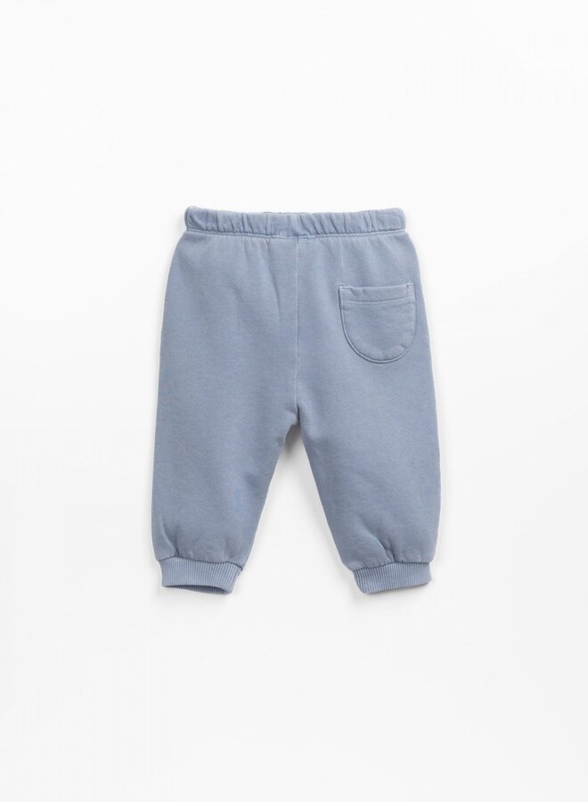 Baby fleece jogger - Sea