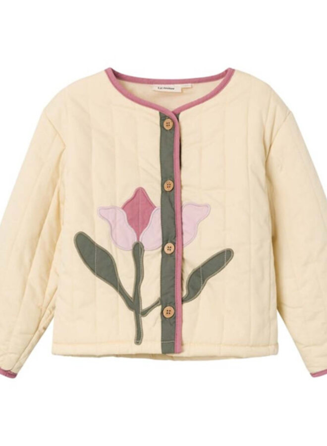 Quilt jacket Wood Ash - bloem