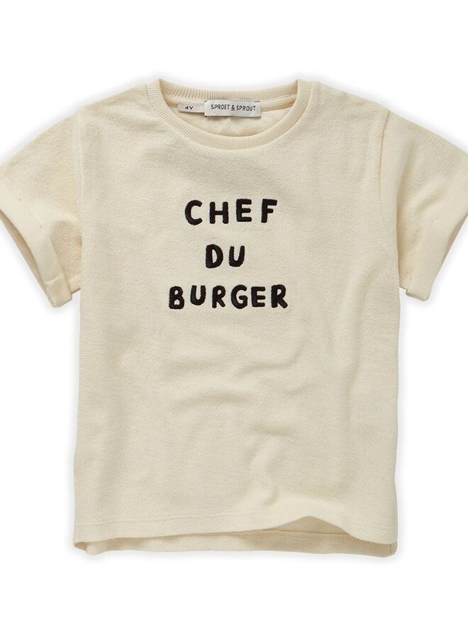 Terry T-shirt Chef du burger