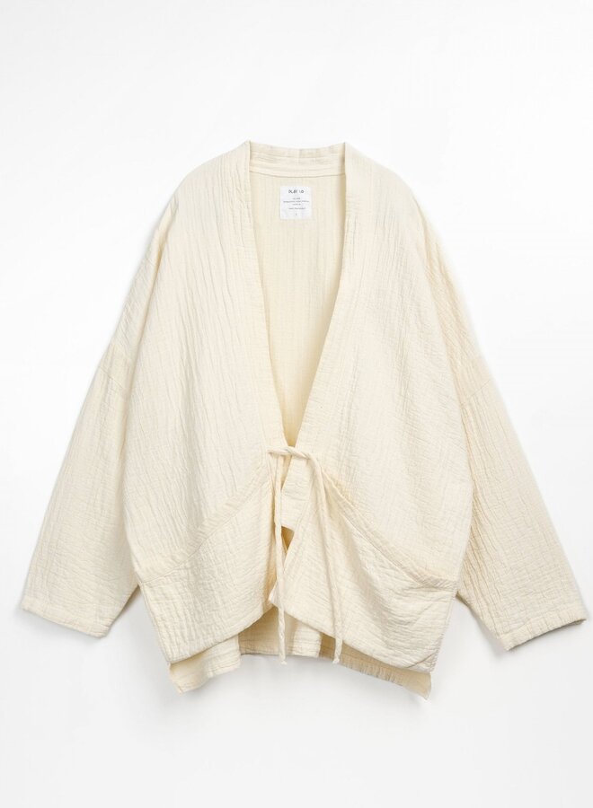 Woven Cardigan - Fiber