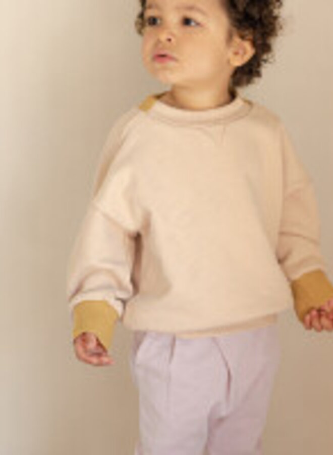 Twill baby chino lilac sky