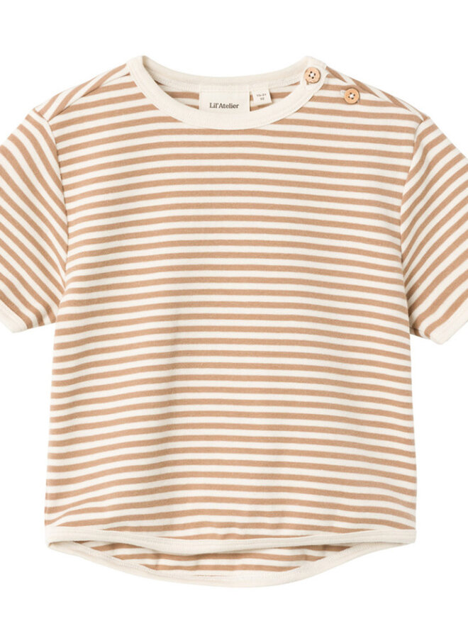 Shortsleeve Stripe - Tigers Eye