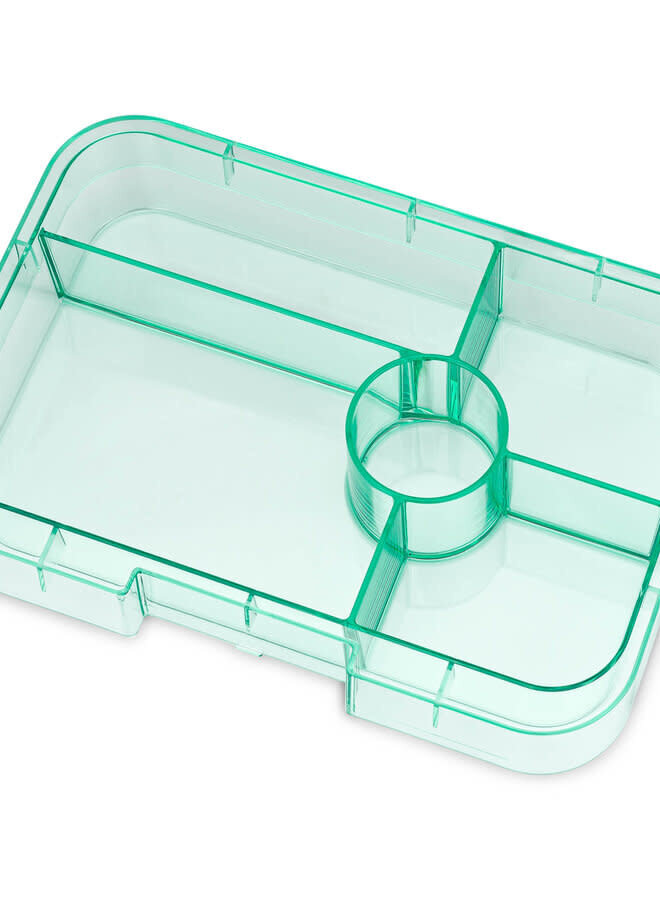 Yumbox Tapas XL 5 vakken - Pink - Clear mint tray