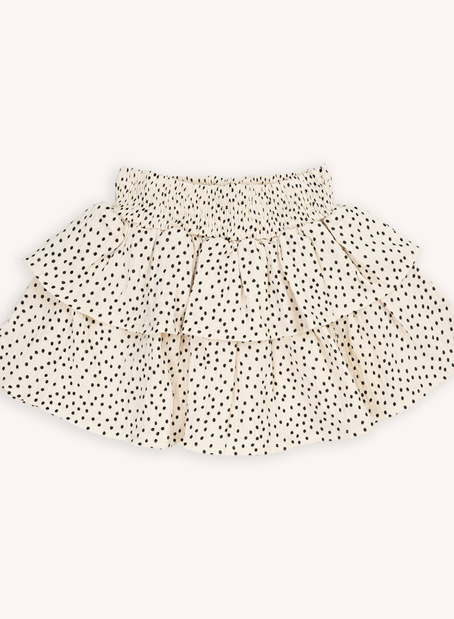 Mini dots - layered skirt