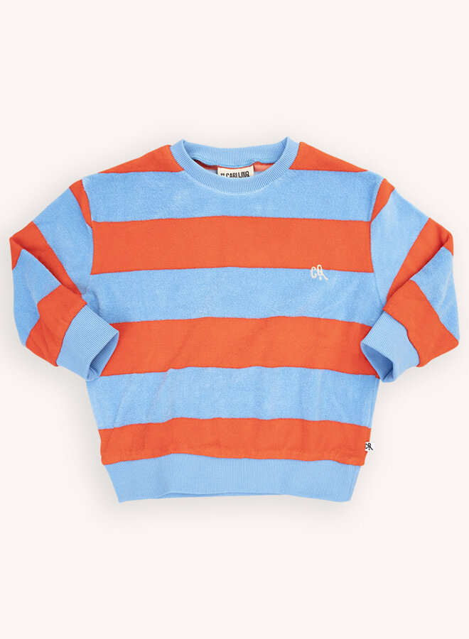 Stripes red/blue - sweater