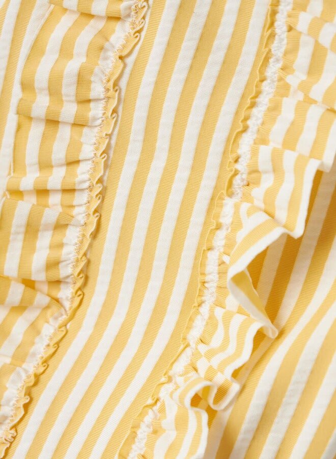 Swimsuit - yellow stipes