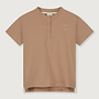 Baby S/S Henley Tee GOTS Biscuit