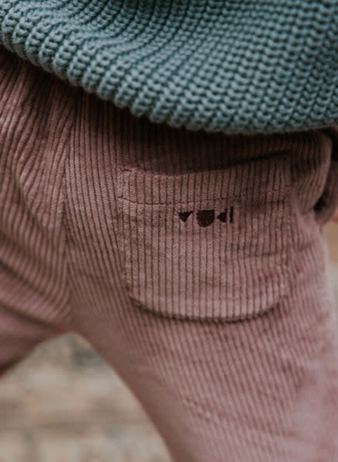 Trousers Beau Corduroy - MAUVE