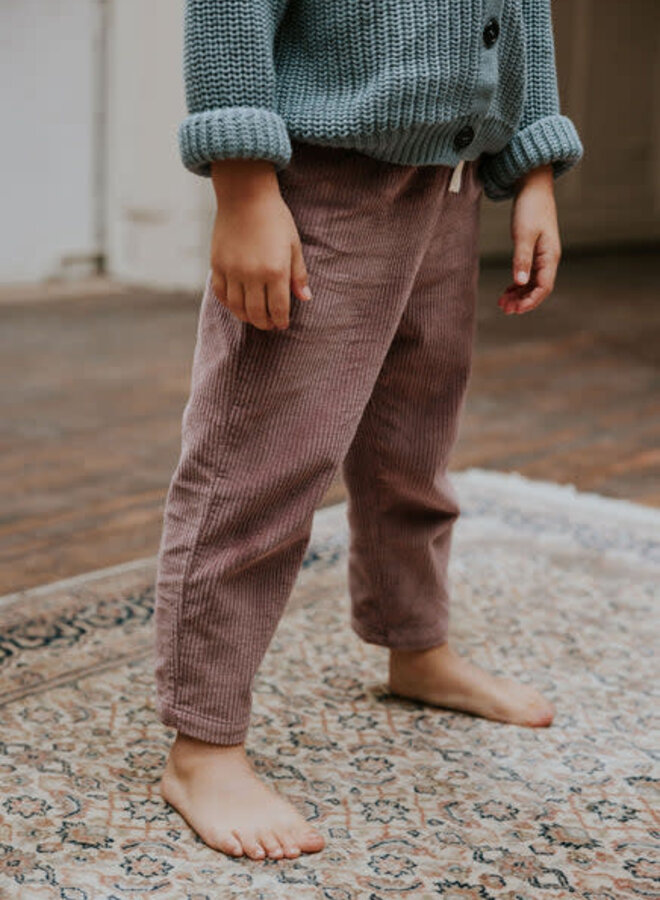 Trousers Beau Corduroy - MAUVE