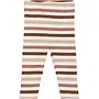 TNSBPama Rib  Leggings - Withered rose striped