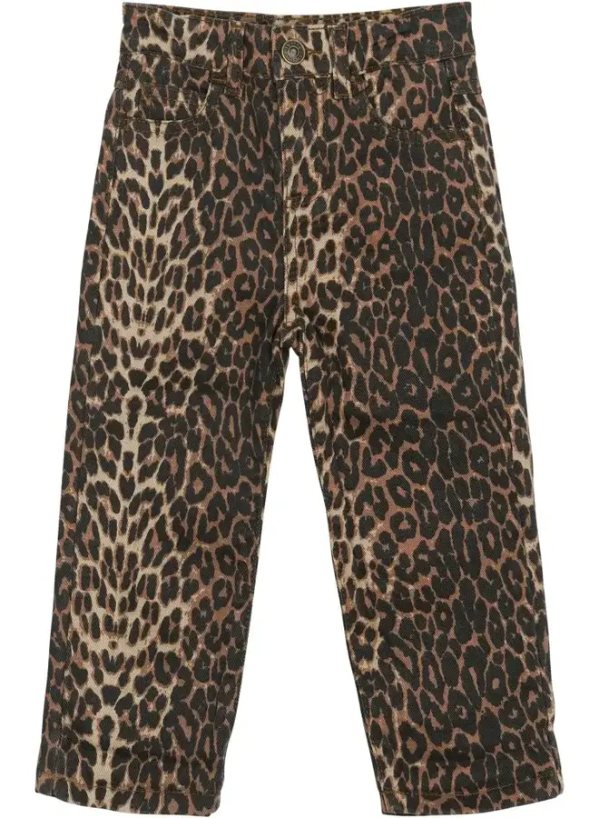 TNSTPaloma Straight Jeans - Leopard