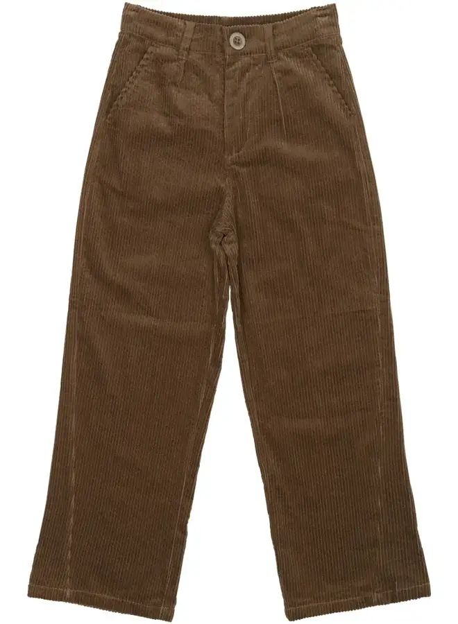 TNSTPaden baggy corduroy pants - Toffee