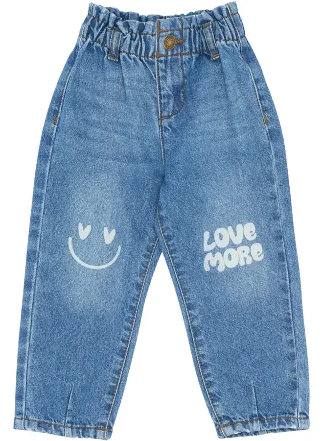 TNSTPida Carrot Jeans - Medium Blue Denim