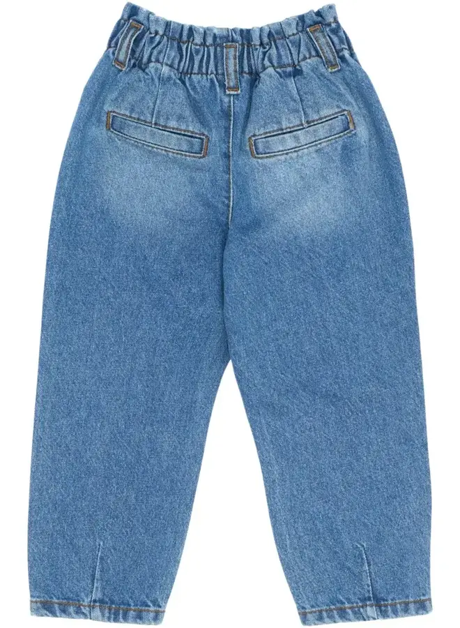 TNSTPida Carrot Jeans - Medium Blue Denim
