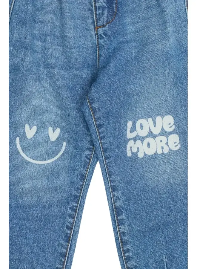 TNSTPida Carrot Jeans - Medium Blue Denim