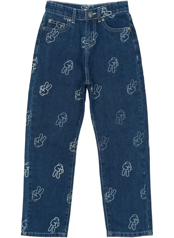 TNPewter  Loose Fit Jeans - MEDIUM BLUE DENIM