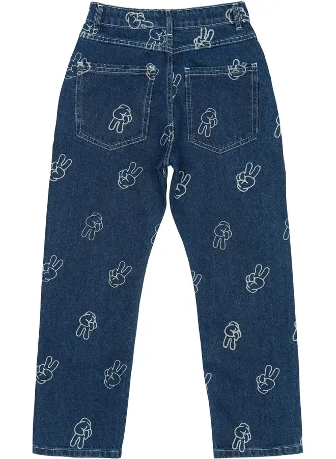 TNPewter  Loose Fit Jeans - MEDIUM BLUE DENIM