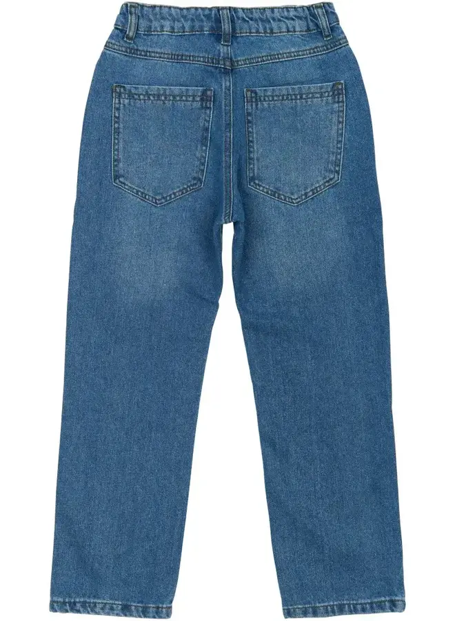 TNRe:turn Loose Fit Jeans - Medium Blue Denim