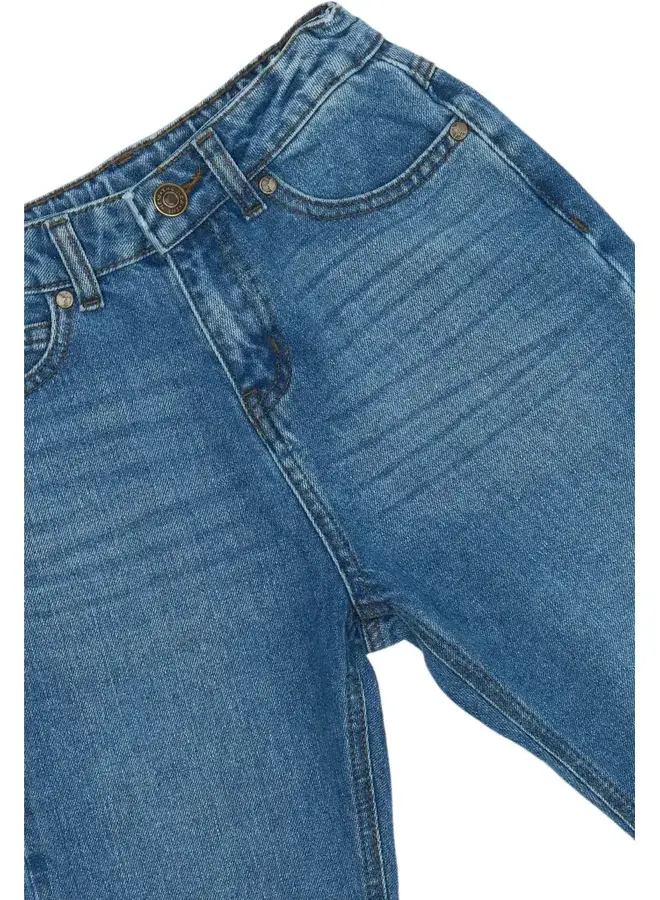 TNRe:turn Loose Fit Jeans - Medium Blue Denim