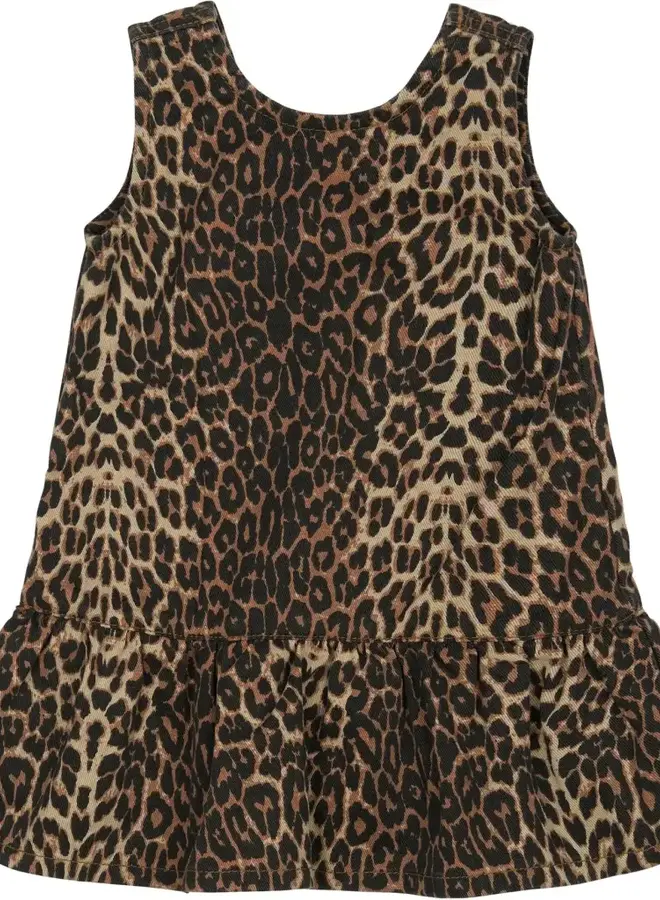 TNSTPaloma denim dress - Leopard
