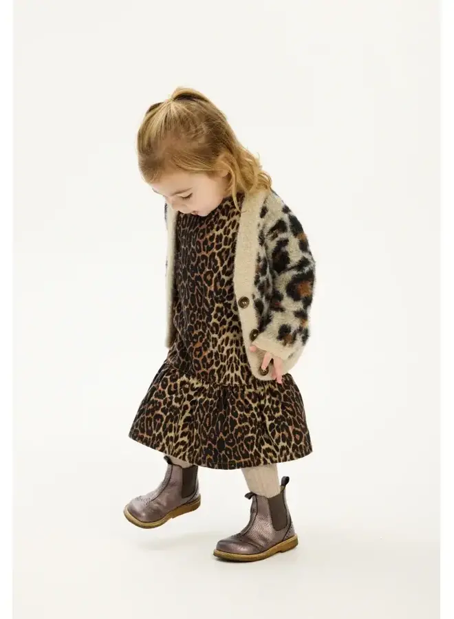 TNSTPaloma denim dress - Leopard