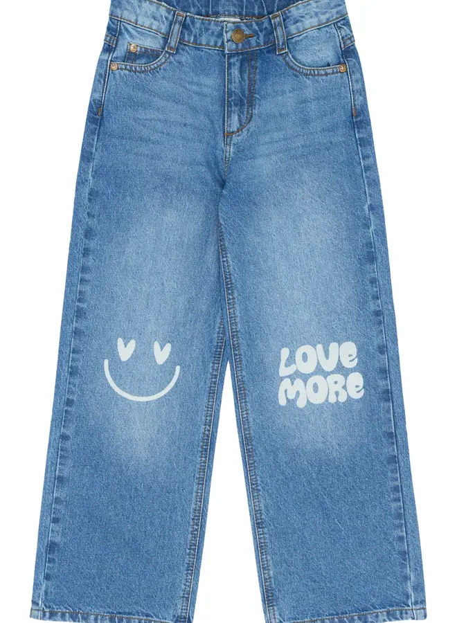 TNPURITY Wide Jeans - MEDIUM BLUE DENIM