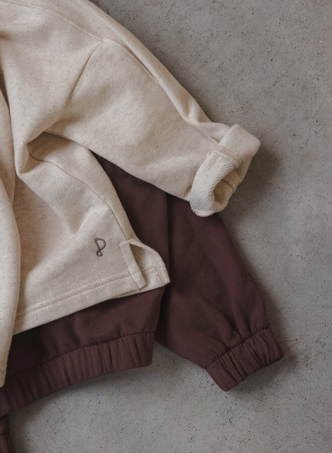 Loose sweater L/S linen blend Essential