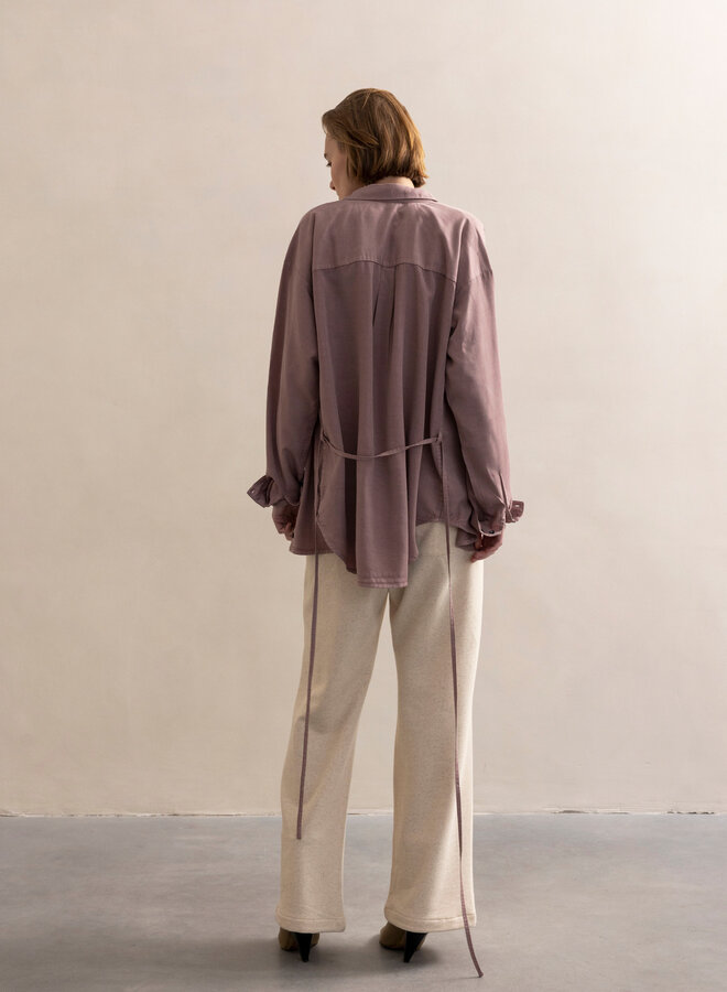 Lyocell woven shirt - Dust