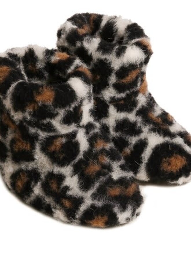 Alwero sloffen Leopard