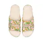 Floral print rubber sandal - adult