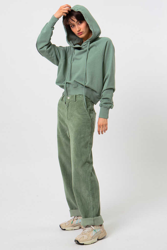Nathalie Vleeschouwer women Green bay high waist cord trousers