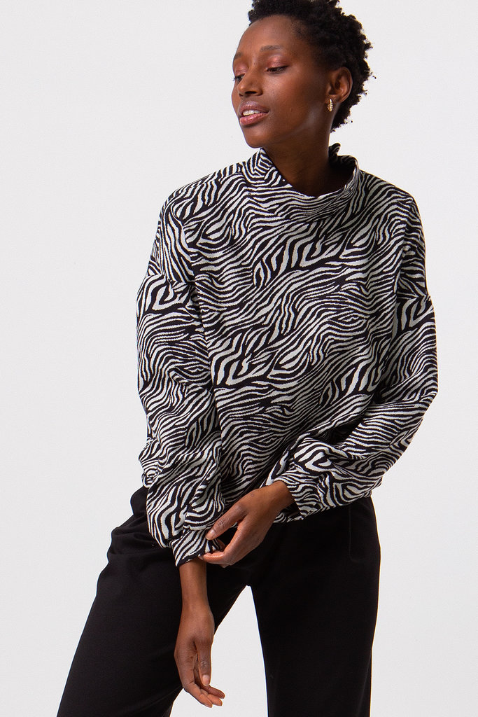 Nathalie Vleeschouwer women Upsa zebra sweater