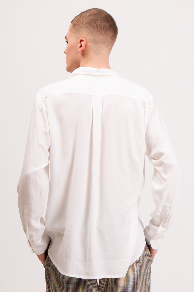 Nathalie Vleeschouwer MEN White shirt in Tencel