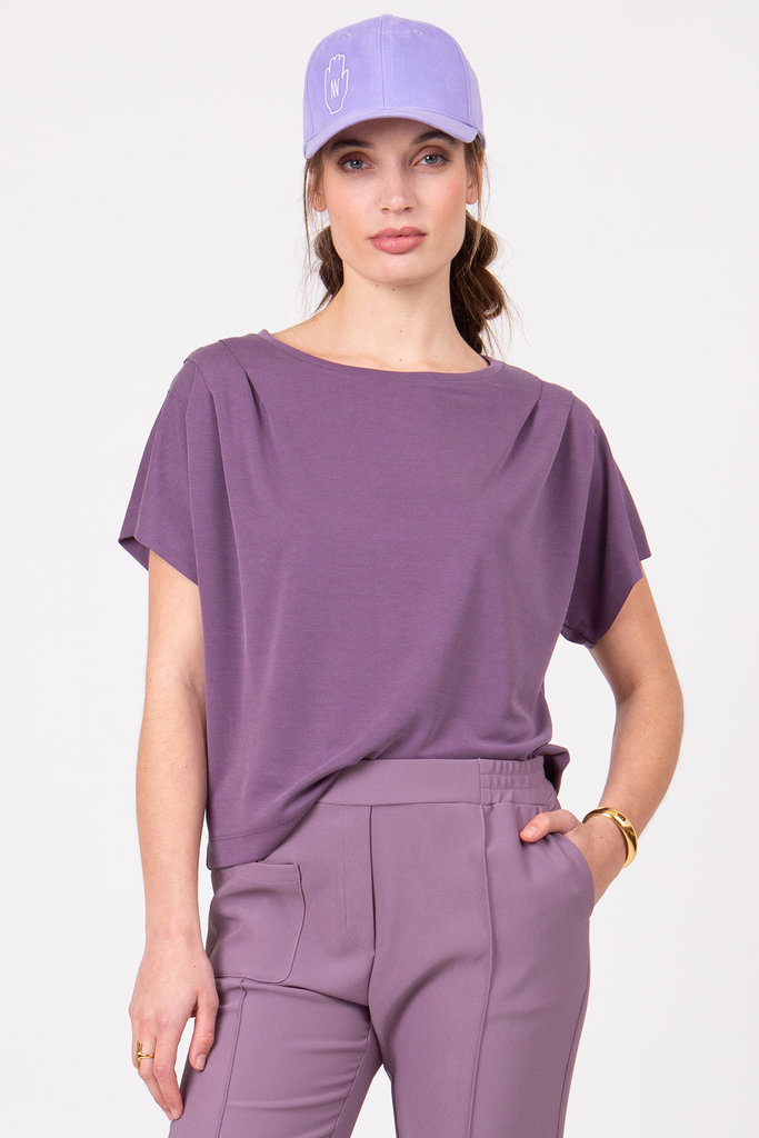 Nathalie Vleeschouwer women Zeline purple T-shirt