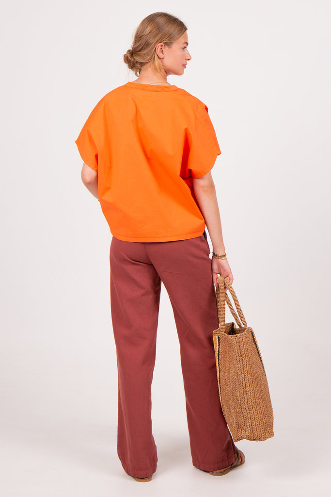 Nathalie Vleeschouwer women Bianca oranje blouse