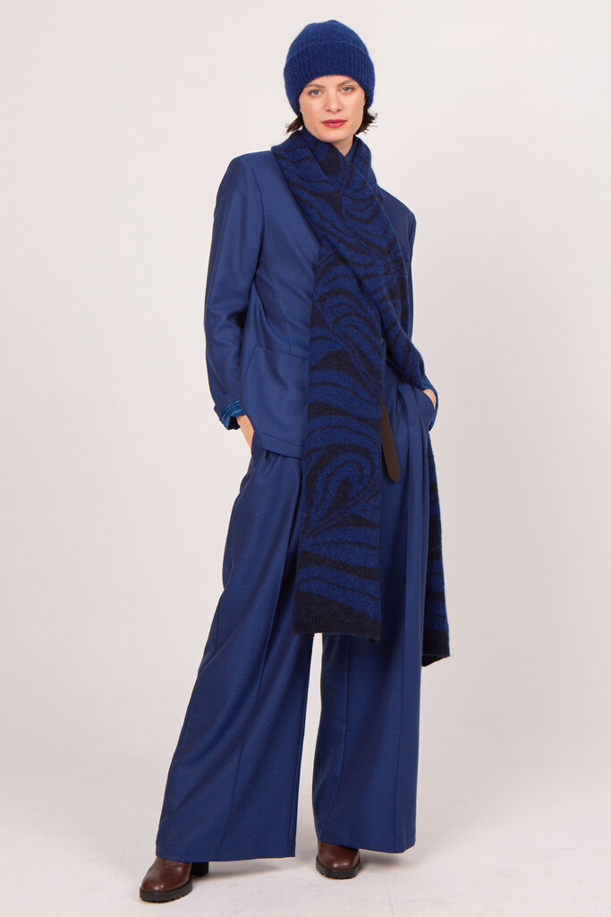 Nathalie Vleeschouwer women Aalsum nachtblauwe alpaca sjaal