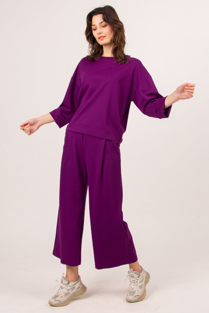 Nathalie Vleeschouwer women Cava violet sweater