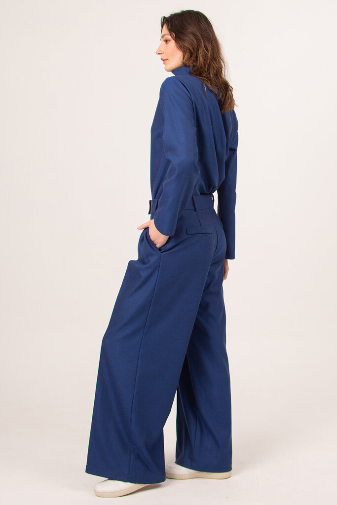 Nathalie Vleeschouwer women Cecile asymmetrische blauwe blouse
