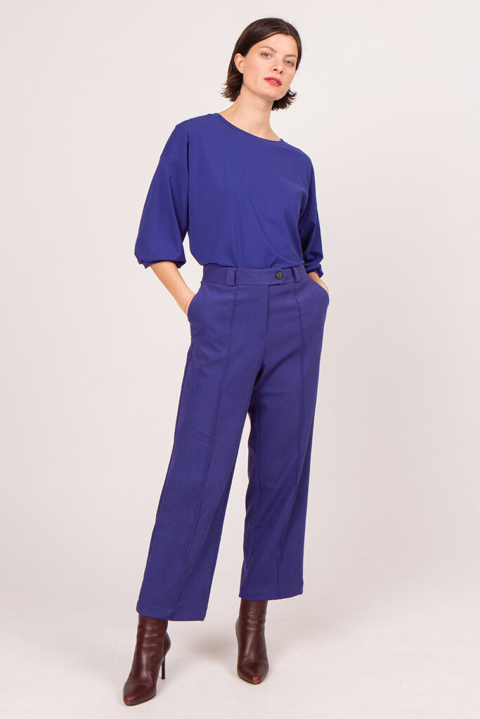 Nathalie Vleeschouwer women Zong indigo trousers