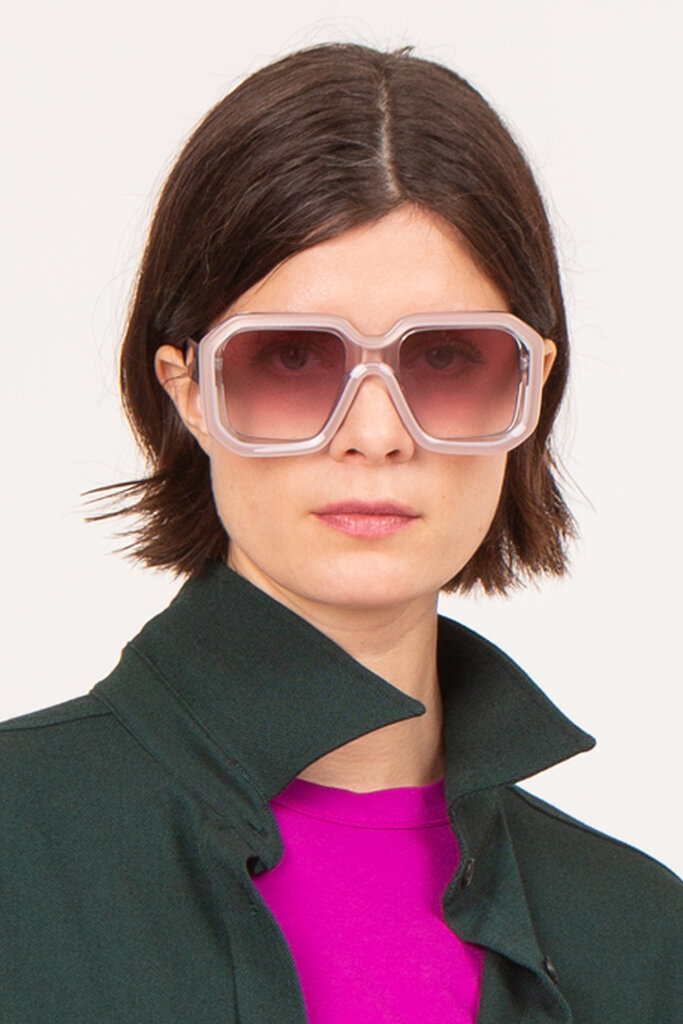 Nathalie Vleeschouwer women Onassis pink sunglasses